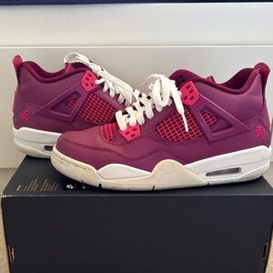 Jordan 4’s “Bubble Gum” in Purple and Pink